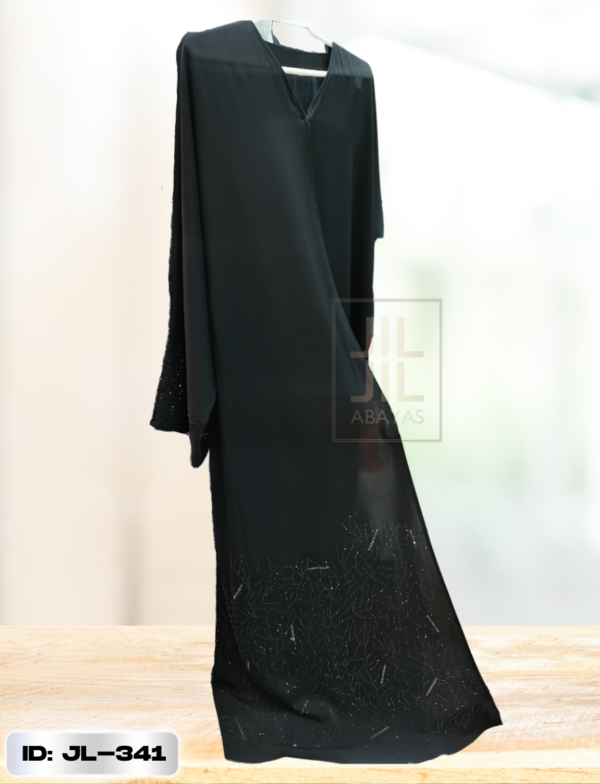 Majestic Black Irani Kaftan